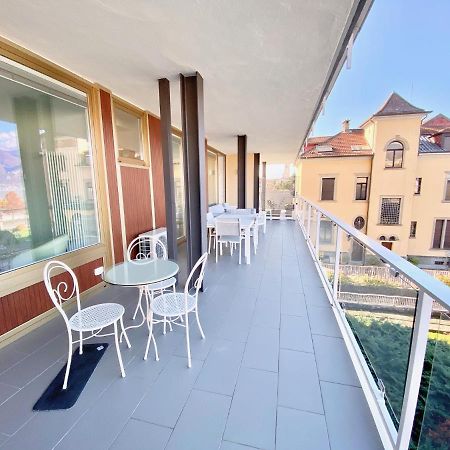 Appartamento Palazzo Di Vetro Luino Zewnętrze zdjęcie